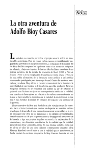 La otra aventura de Bioy Casares - Biblioteca Virtual Miguel de