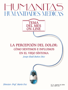 La percepción del dolor: cómo sentimos e influimos en el viejo