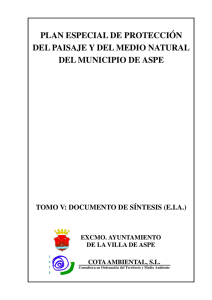 TOMO V: DOCUMENTO DE SÍNTESIS (E.I.A.).