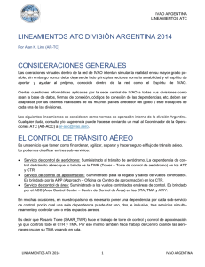 lineamientos atc división argentina 2014