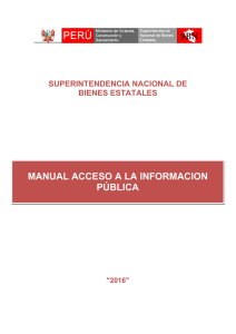 manual acceso a la informacion pública