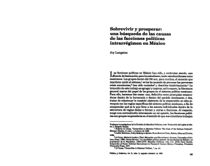 Page 1 Sobrevivir y prosperar: una búsqueda de las causas de las