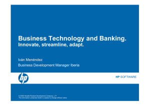 Business Technology and Banking.