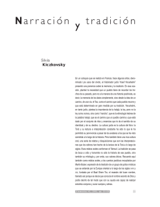 Narración y tradición - Revista Elementos, Ciencia y Cultura