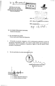 Page 1 REPUBLICA DE CHILE PROVINCIA DE LINARES