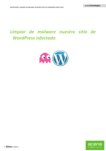 Limpiar de malware nuestro sitio de WordPress infectado