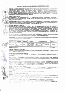 Contrato N° 002-2013
