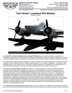 Lockheed P2V Models - Bruce`s Custom Covers