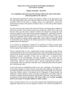 Open Letter to the Governments of the Region attending the OAS