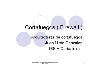 Cortafuegos ( Firewall )