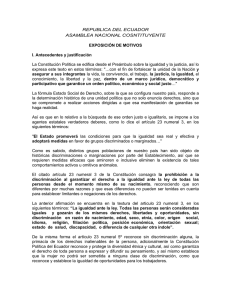 REPUBLICA DEL ECUADOR ASAMBLEA NACIONAL