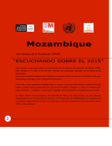 Mozambique - Fundación IPADE
