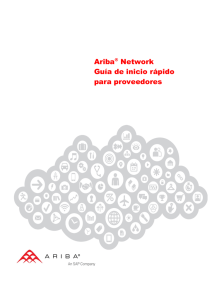 Ariba® Network Guía de inicio rápido para proveedores