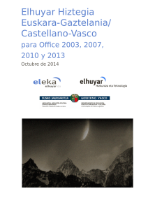 Elhuyar Hiztegia Euskara-Gaztelania/ Castellano
