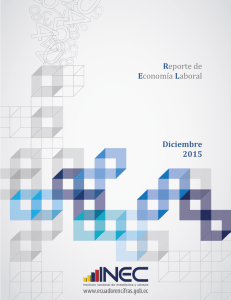 Reporte de Economía Laboral Diciembre 2015