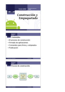 Construcción y Empaquetado