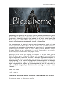 Guía completa Bloodborne