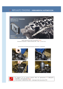 Extracción Inyectores Motores Renault G9T - G9U