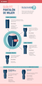 1.3.1 Guía de Fit - Pantalón de Mujer
