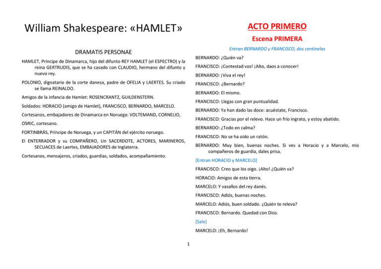 William Shakespeare-HAMLET