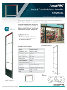 Page 1 Access PRO Sistena de Protección de Activos Comerciales