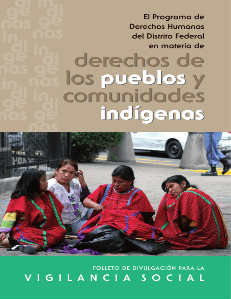 derechos de los pueblos y comunidades indígenas