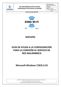 WIFIUPM - Guía de ayuda MS-Windows