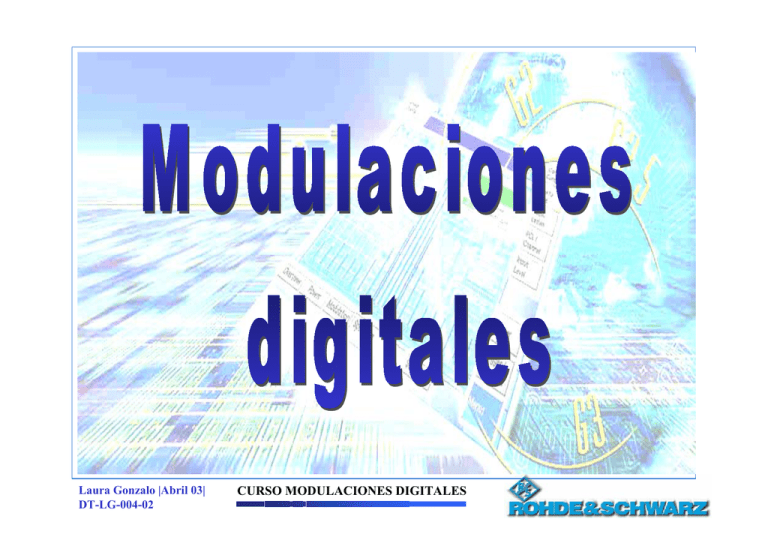 curso modulaciones digitales