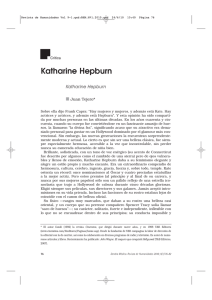 Katharine Hepburn - Revista de Humanidades