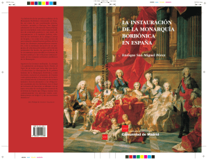 BVCM001076 Instauración de la monarquía borbónica en España, La