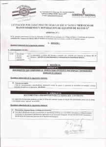 licitación por concurso de ofertas sbe n0 94/2014 “servicio de