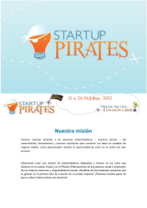 Brief Startup Pirates Lima 2013