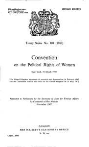 Convention - UK Treaties Online