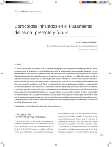 corticoides inhalados en el tratamiento del asma: presente y futuro
