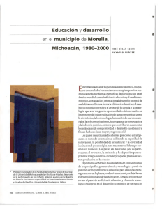 Educación y desarrollo en el municipio de Morelia, Michoacán