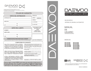 manuales - Daewoo Electronics México