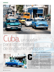 Cuba, un sueño para los amantes de los coches antiguos