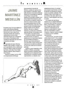 Jaime Martínez Medellín - E-journal