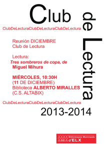 (1\272 tertulia ma\361ana club de Le...)