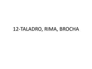 12-TALADRO, RIMA, BROCHA