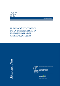 Prevención y control de la tuberculosis en trabajadores del