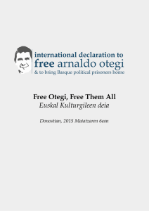 Free Otegi, Free Them All Euskal Kulturgileen deia
