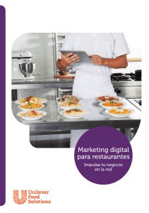 Marketing digital para restaurantes