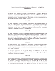 Tratado Comercial entre la República de Panamá y la República