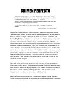 crimen perfecto - Universidad de Lima
