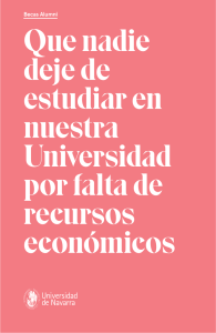 Becas Alumni - Universidad de Navarra