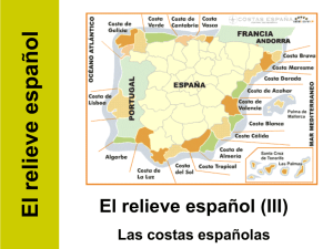 Tema 2.4.- LAS COSTAS ESPAÑOLAS