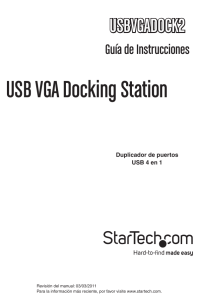 USB VGA Docking Station