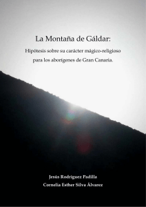 La montaña de Gáldar: Hipótesis sobre su carácter mágico