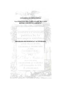 la constitución gaditana de 1812 y sus repercusiones en américa